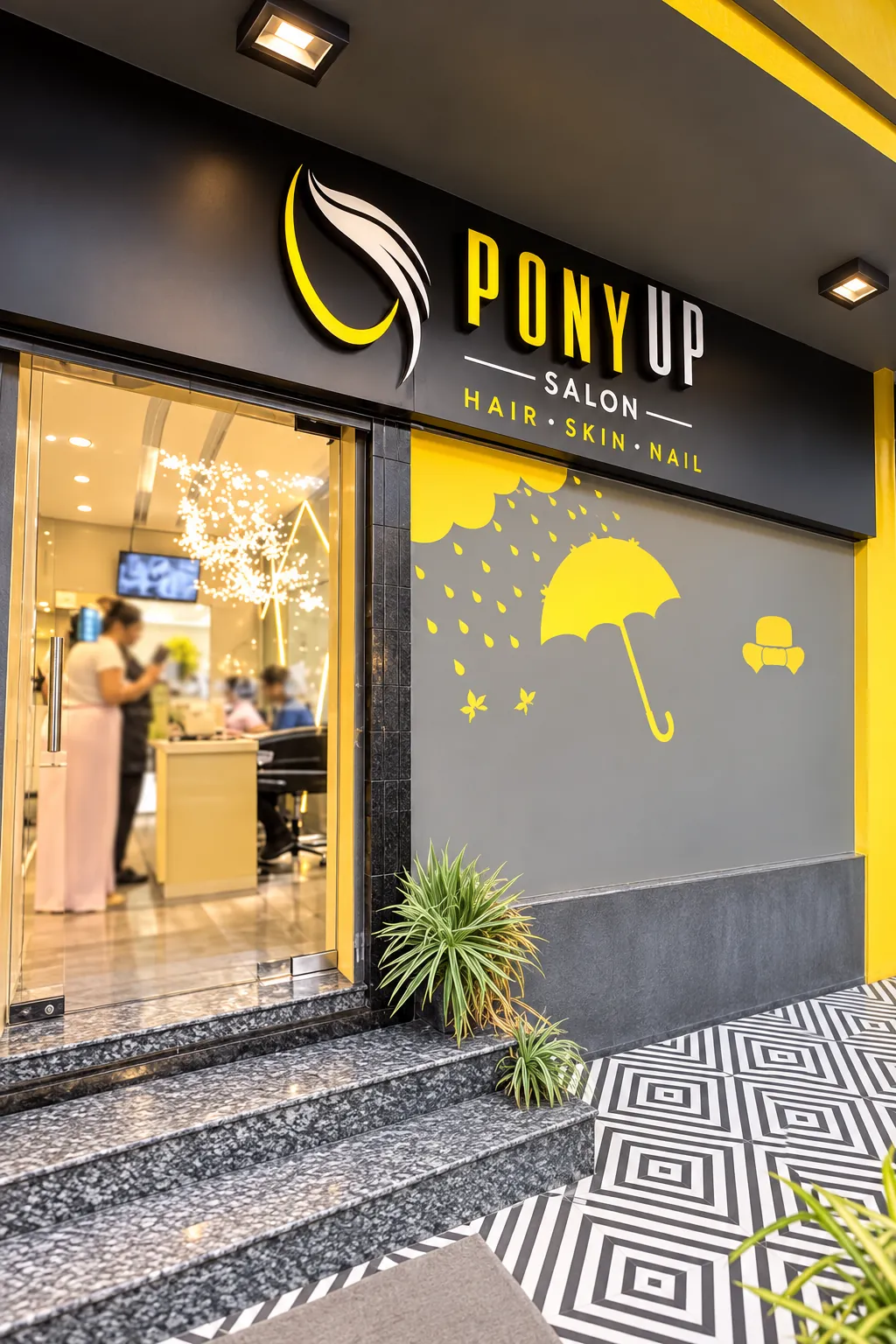 The PonyUp entrance before Pujo